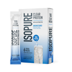 Isopure Clear Protein Stick Packs, 6 sobres individuales
