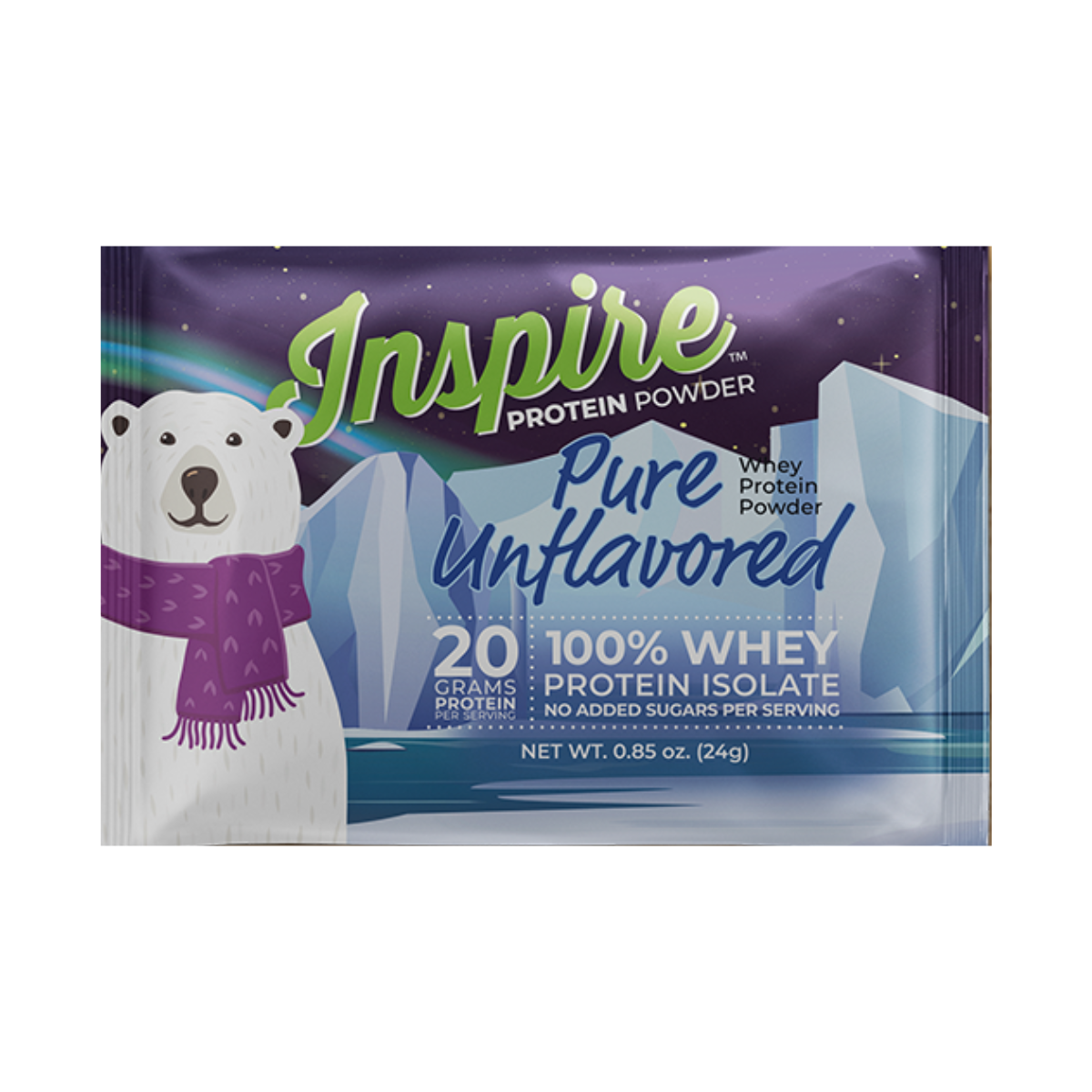 Inspire Single Serve Protein Powder 20 Flavor Variety Pack, image 3