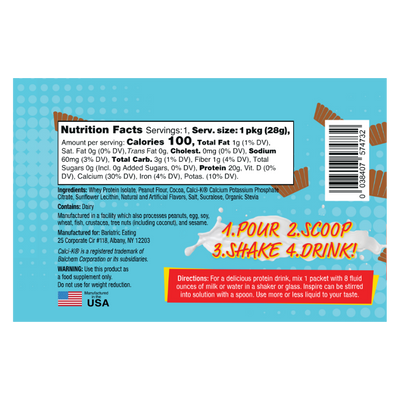 Inspire Peanut Butter Cup Protein Powder - One Serving