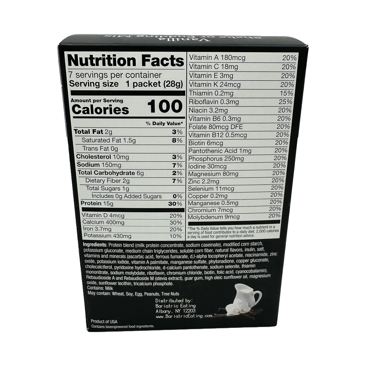 Inspire 15g All Natural Fortified Shakes - Vanilla