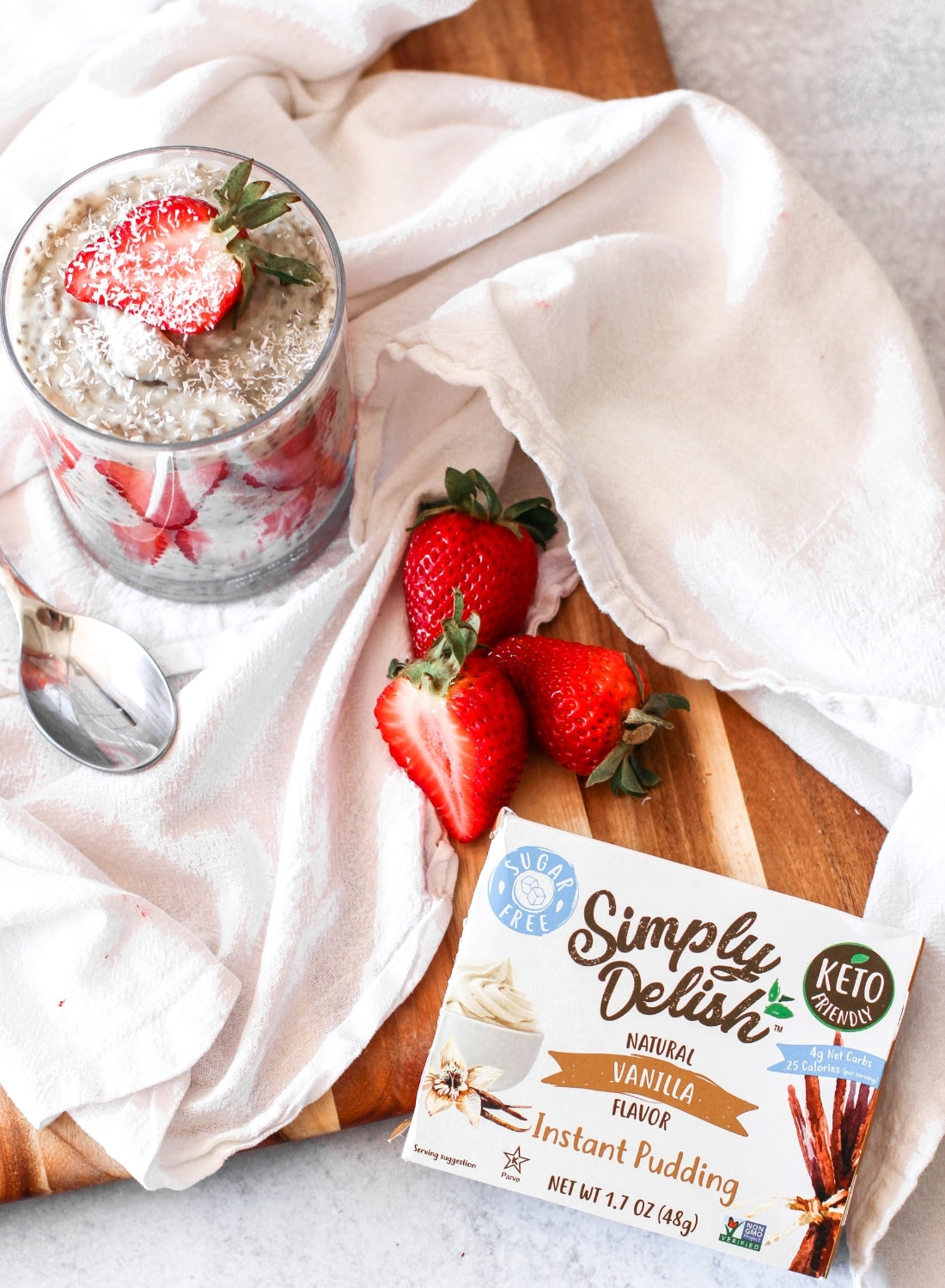 Simply Desserts Sugar Free Instant Pudding - Vanilla