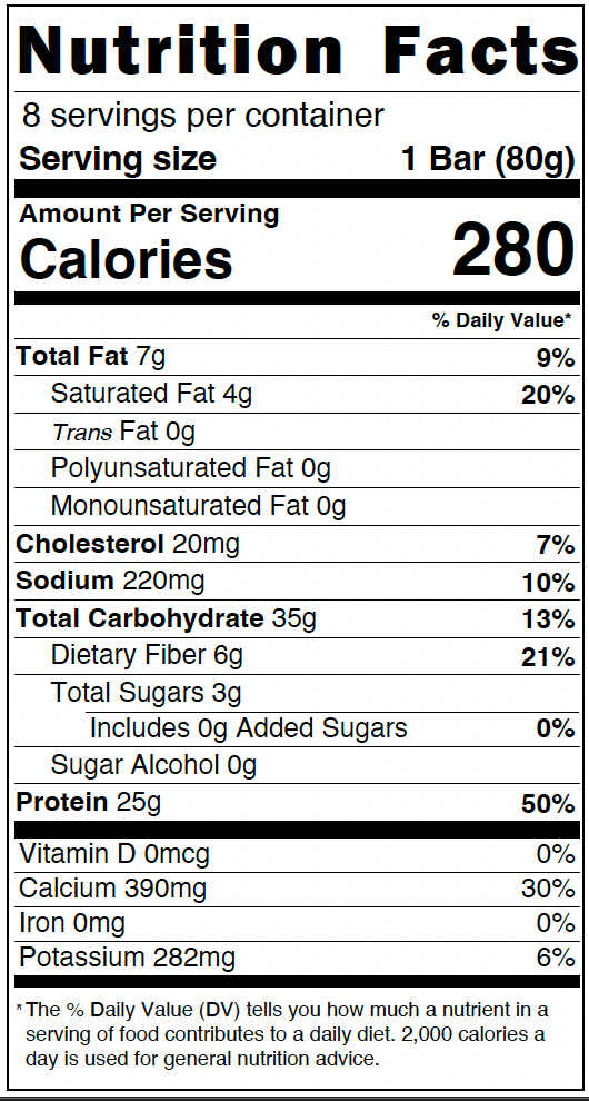 Tide Treats Crispy Rice Protein Bars - Vanilla