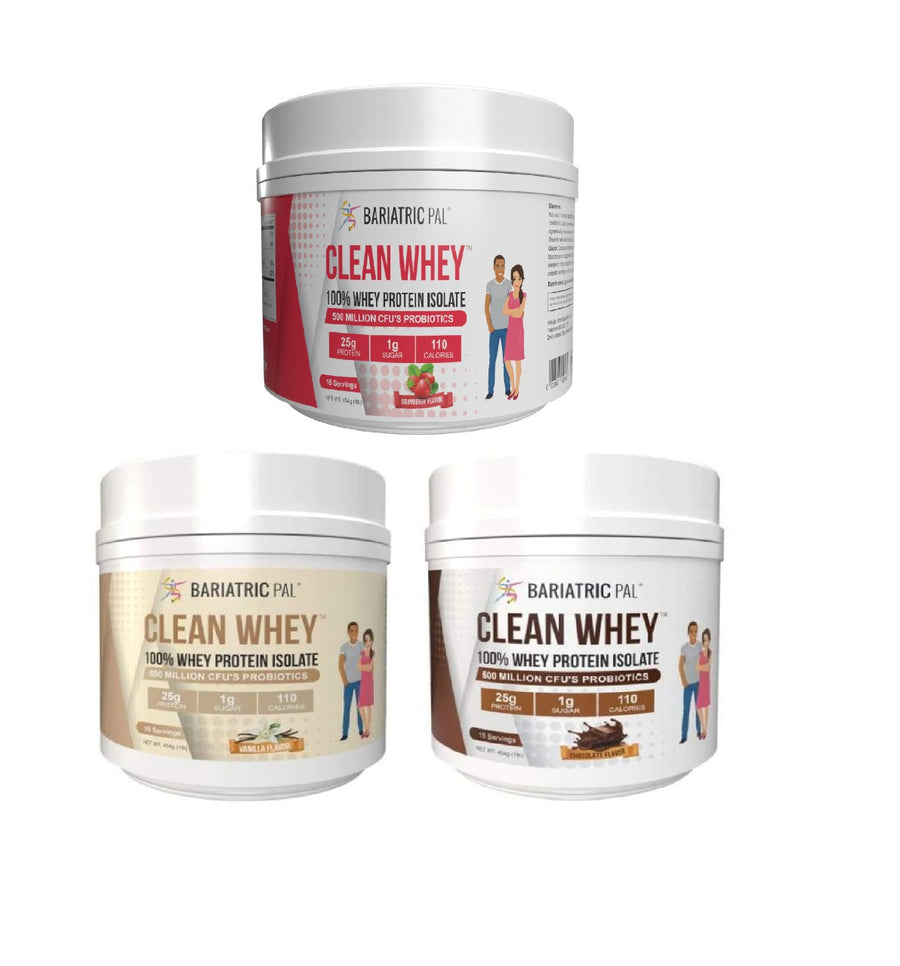 Clean Whey Protein with Probiotics Variety Pack, image 1