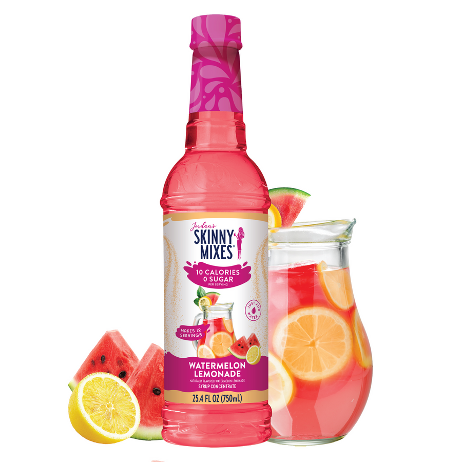 Jordan's Skinny Mixes Sugar Free Watermelon Lemonade Syrup Concentrate