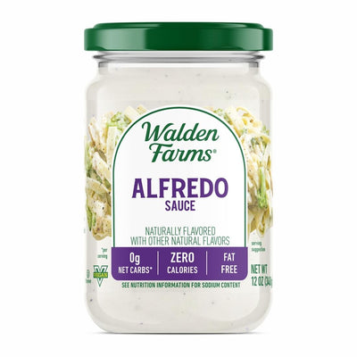 Walden Farms Pasta Sauce, Alfredo / 1 Jar.