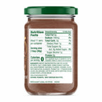 Nutrition Facts panel for Walden Farms Peanut Spread, Chocolate flavor.