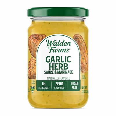 Walden Farms Pasta Sauce, Garlic & Herb / 1 Jar.