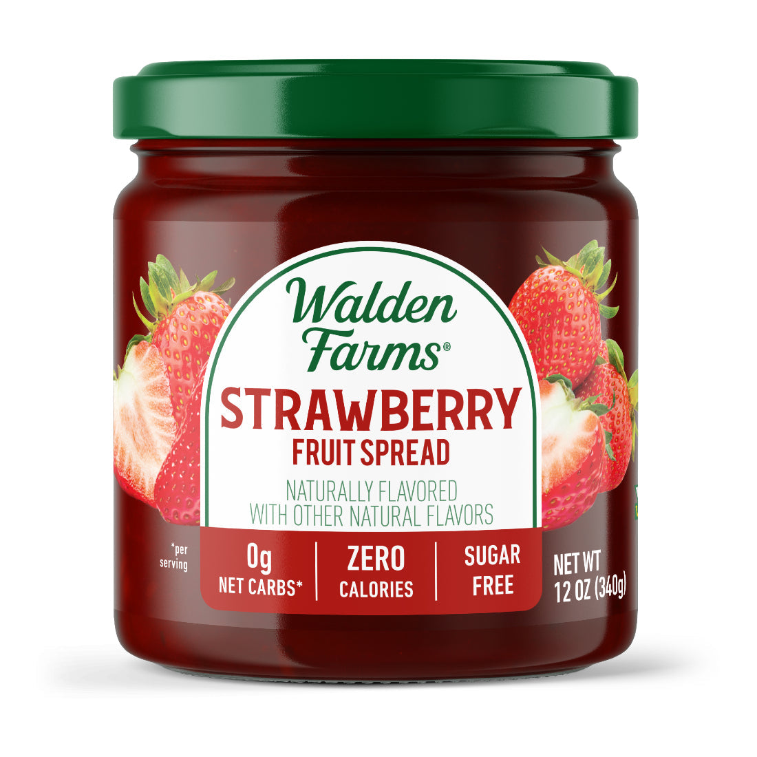 Walden Farms Fruit Spread, Strawberry, One Jar.