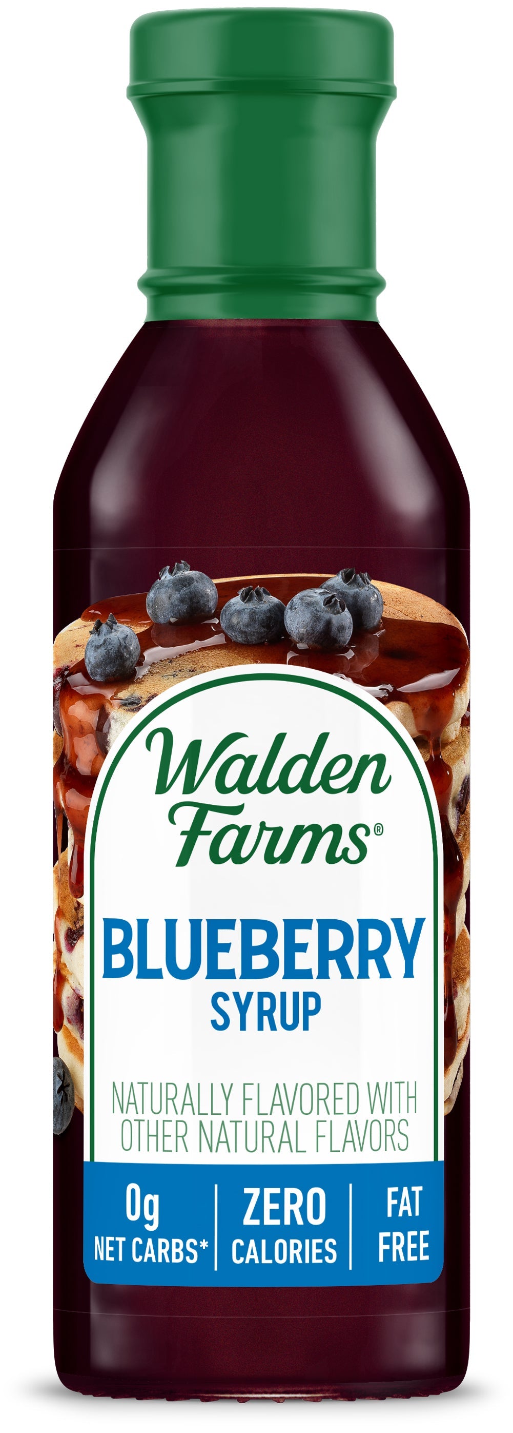 Walden Farms Syrup, 12 fl oz, Blueberry / 1 bottle.
