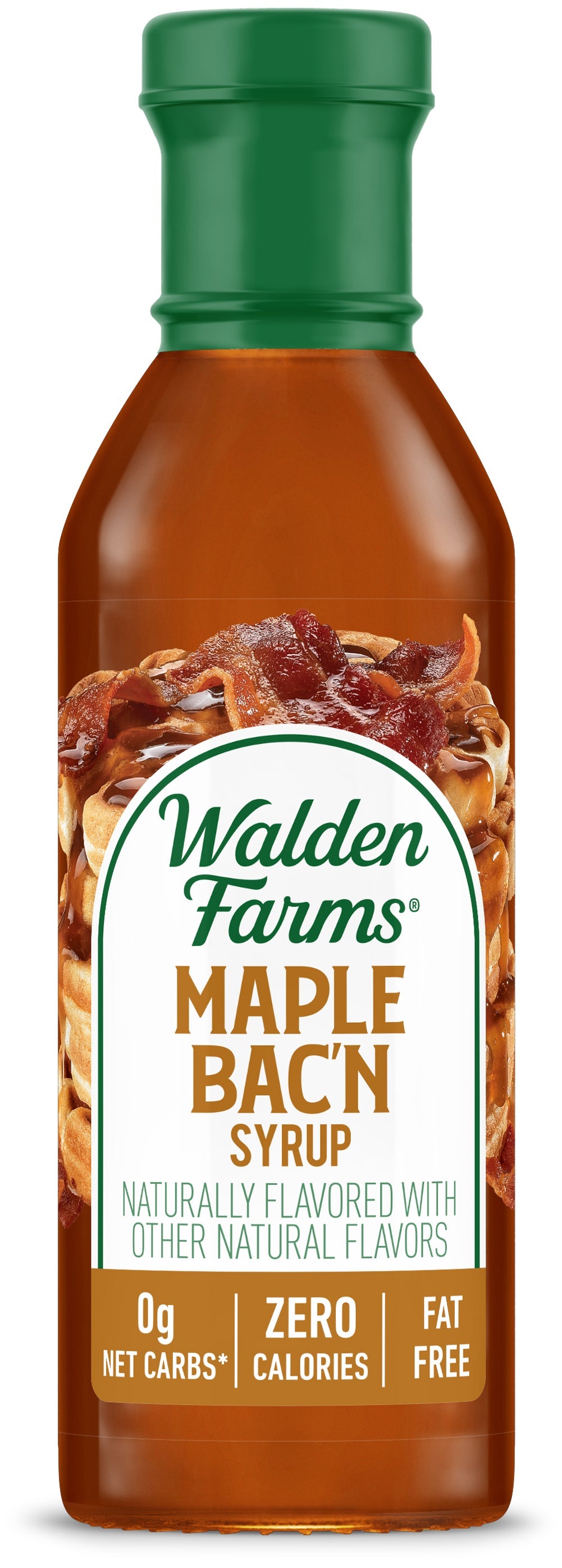 Walden Farms Syrup, 12 fl oz, Maple Bacon / 1 bottle.