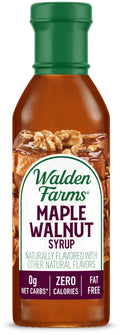 Walden Farms Syrup, 12 fl oz, Maple Walnut / 1 bottle.