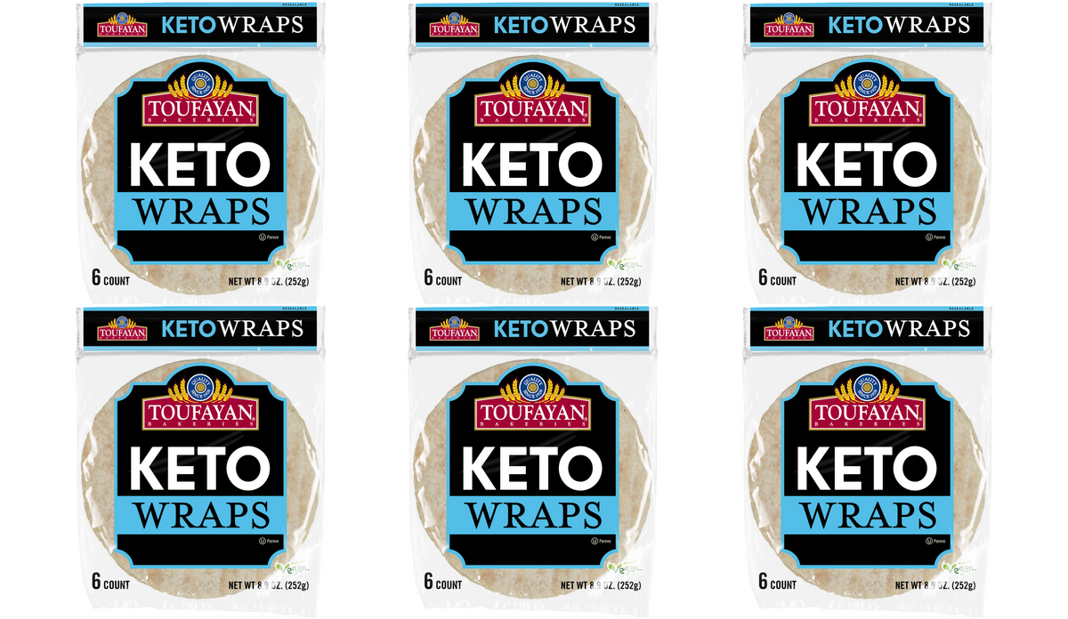 Toufayan Bakeries Keto Wraps - 6 Pack