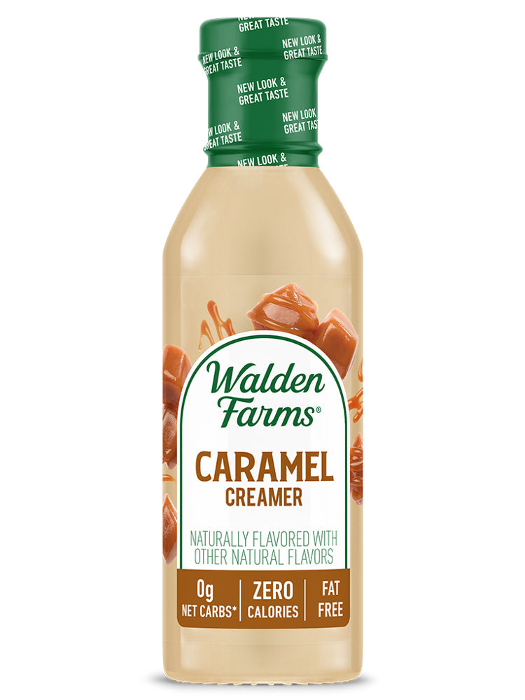 Product image for Walden Farms Calorie Free Coffee Creamer, Caramel flavor.