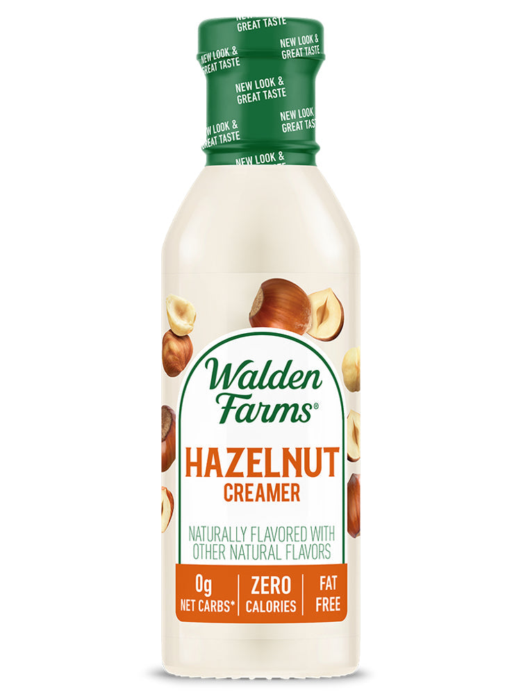 Product image for Walden Farms Calorie Free Coffee Creamer, Hazelnut flavor.