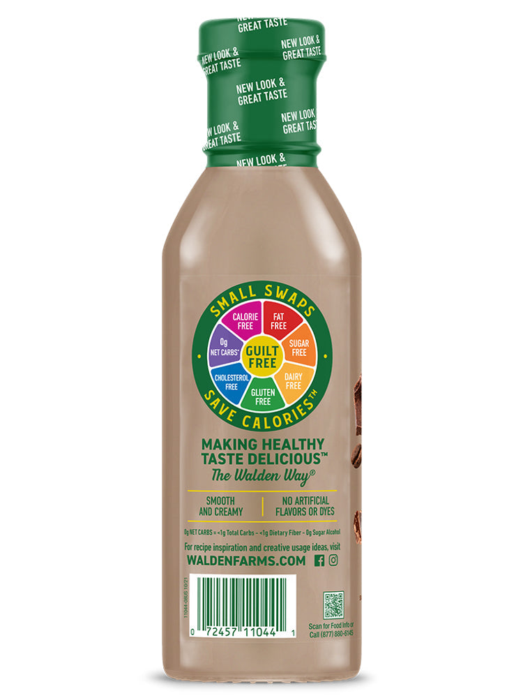 UPC barcode for Walden Farms Calorie Free Coffee Creamer, Mocha flavor.