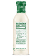 Nutrition Facts panel for Walden Farms Calorie Free Coffee Creamer, Original Cream flavor.
