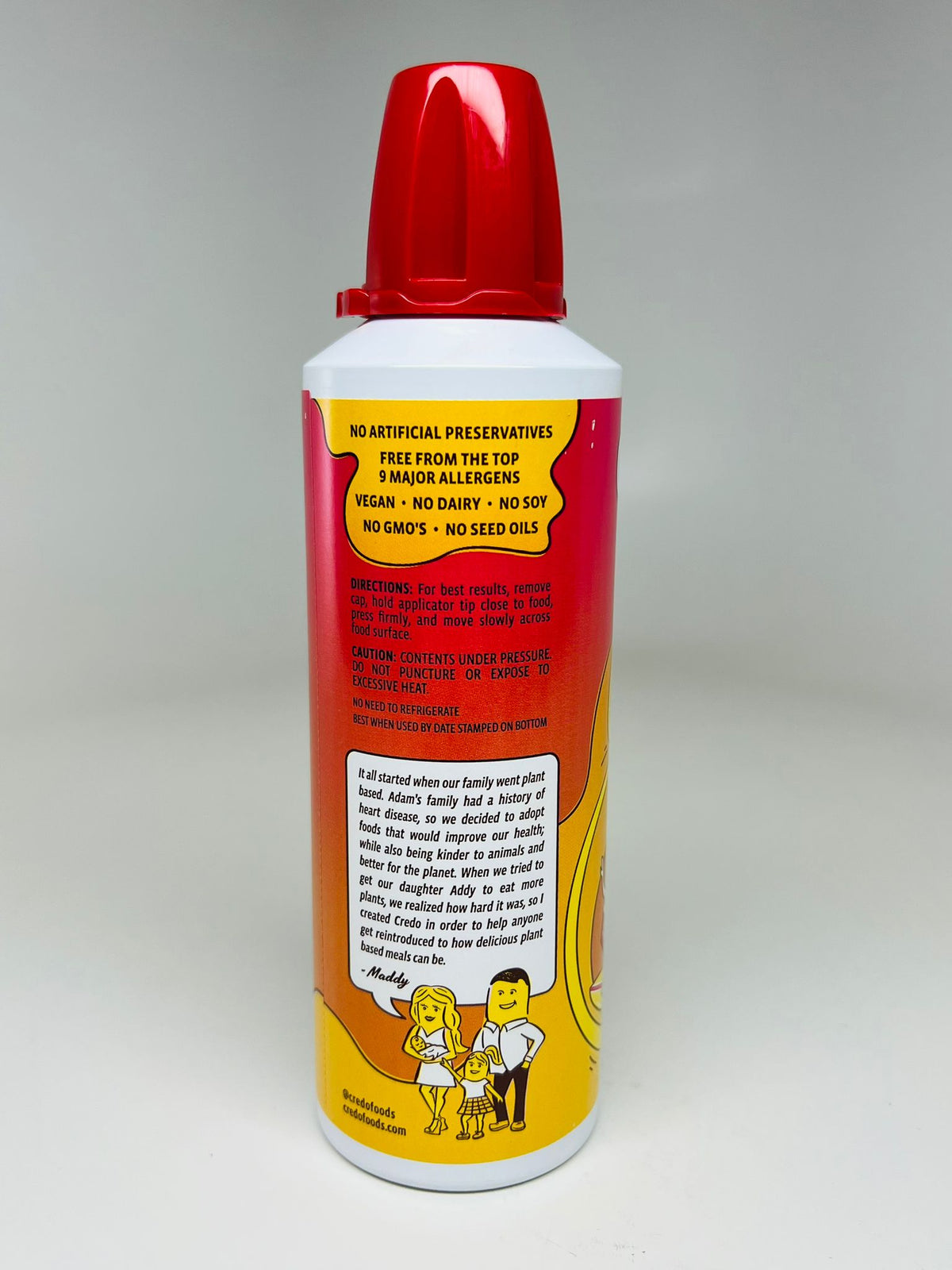 Credo Gluten Free Oat Milk Spray Cheeze - Smoky
