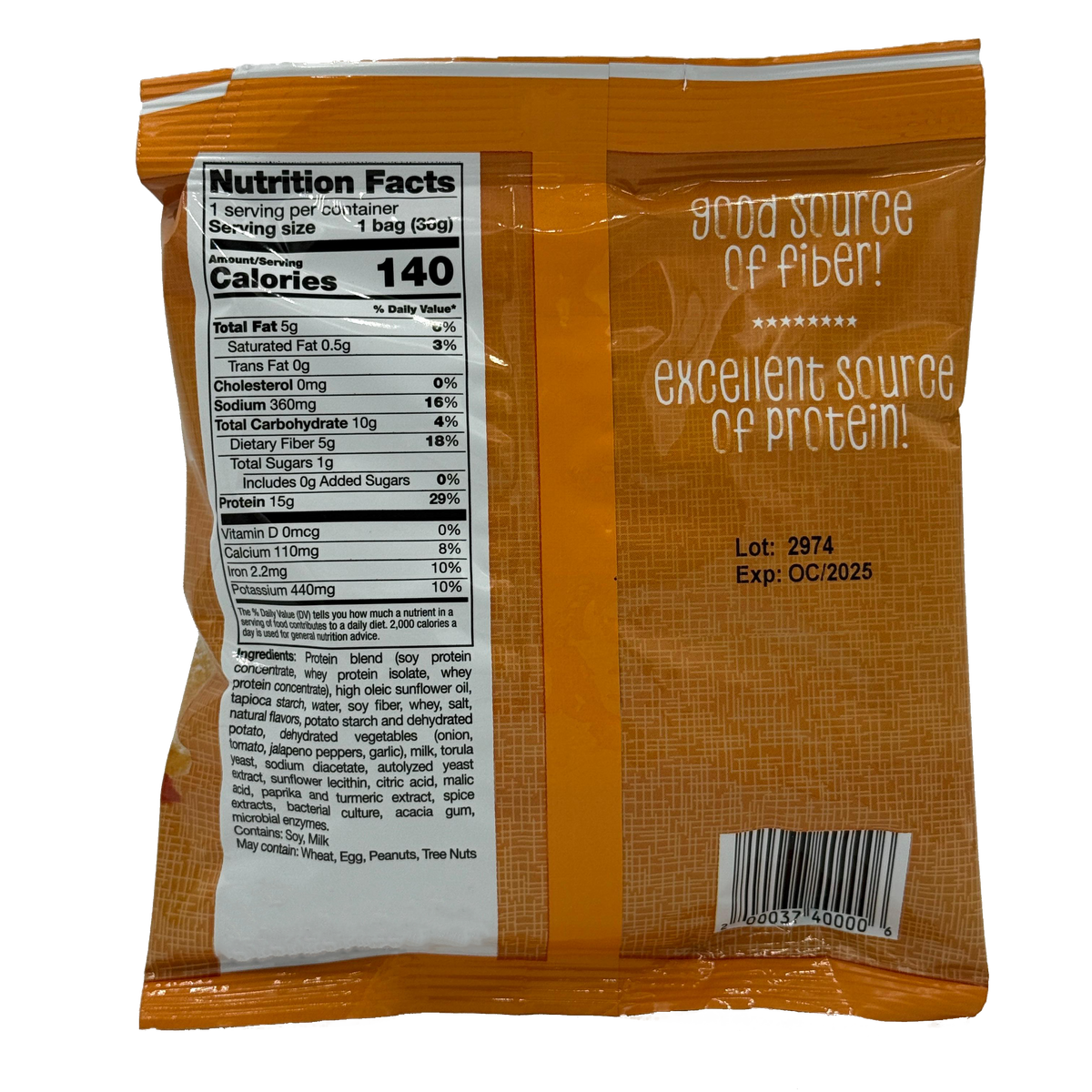 Proti Nutrition Proti Chips - Spicy Nacho Cheese 1.27 oz