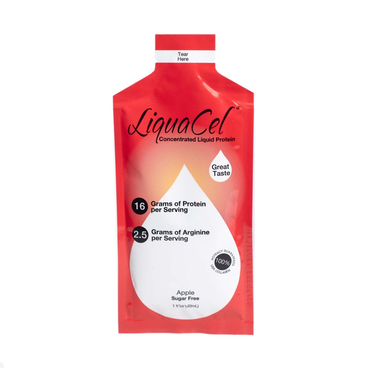 LiquaCel Liquid Protein Packets - Apple