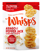 Whisps Cheese Crisps - Asiago & Pepper Jack (1.95 oz)