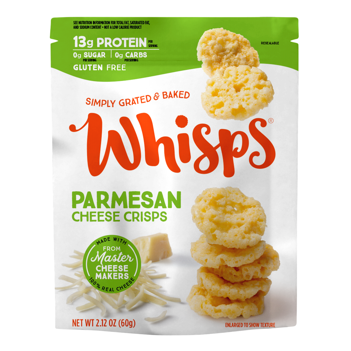 Whisps Cheese Crisps - Parmesan (2.12 oz) 1 Bag
