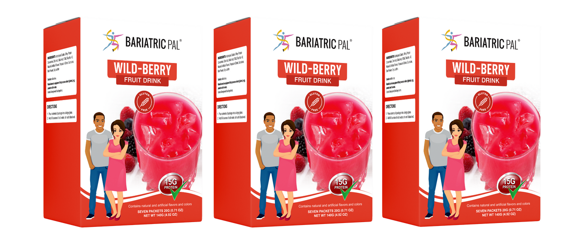 Fruit Protein Drink, Wild Berry, image 5