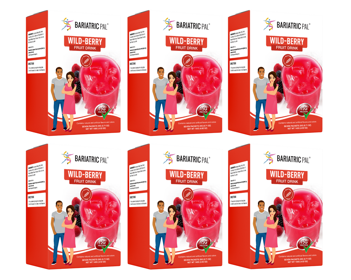 Fruit Protein Drink, Wild Berry, image 6