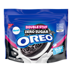 OREO Double Stuf Zero Sugar Chocolate Sandwich Cookies, 10.3 oz package
