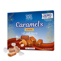 Front package of ChocZero Almond Caramels