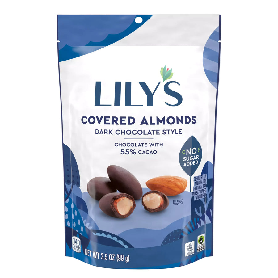 Lily's Covered Almonds - Dark Chocolate 3.5 oz