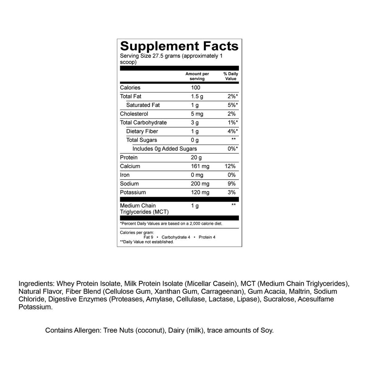 Devotion Nutrition Protein Powder - Angel Food Cake, 2 lb.