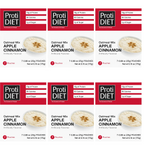 Proti Diet Protein Oatmeal Mix, Apple Cinnamon, 7 Pouches - 6-Pack