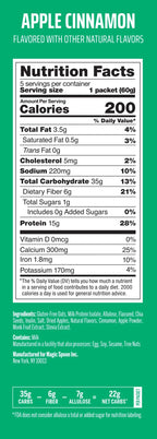 Magic Spoon Protein Oatmeal - Apple Cinnamon