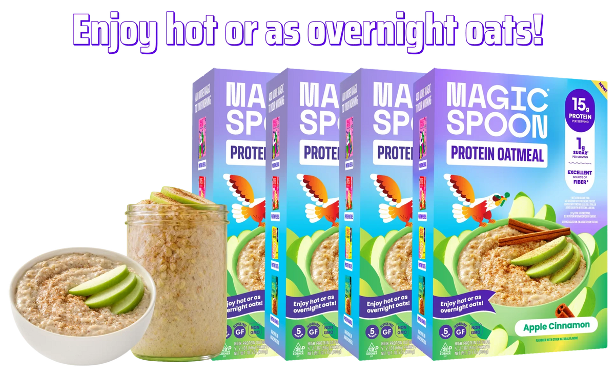 Magic Spoon Protein Oatmeal - Apple Cinnamon