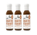 G Hughes Smokehouse Sugar Free Salad Dressing (12 fl oz) - Asian Miso 3 Bottles