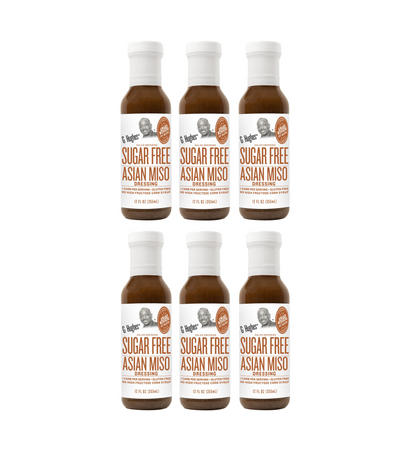 G Hughes Smokehouse Sugar Free Salad Dressing (12 fl oz) - Asian Miso 6 Bottles