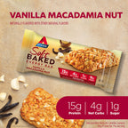 Atkins Nutritionals Soft Baked Protein Bars - Vanilla Macadamia Nut, 5ct