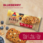 Atkins Nutritionals Soft Baked Protein Bars - Blueberry, 5ct