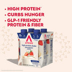 Atkins Nutritionals Ready-to-Drink Shakes - Strawberry, 11 oz 4 pack
