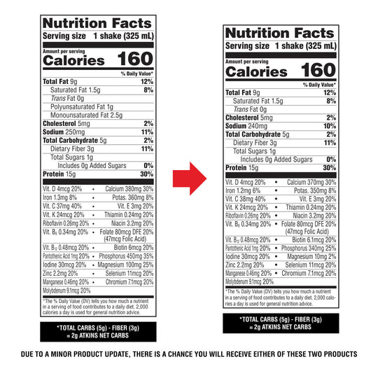 Atkins Nutritionals Ready-to-Drink Shakes - Strawberry, 11 oz 4 pack
