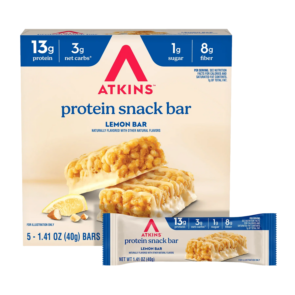 Atkins Nutritionals Snack Bars - Lemon Bar