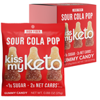 Kiss My Keto Gummies - Sour Cola Pop, 8-Pack