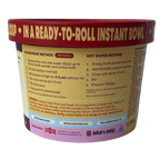 Back of Nooish Instant Matzo Ball Soup packaging
