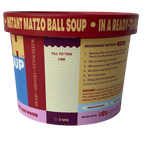 Back of Nooish Instant Matzo Ball Soup packaging