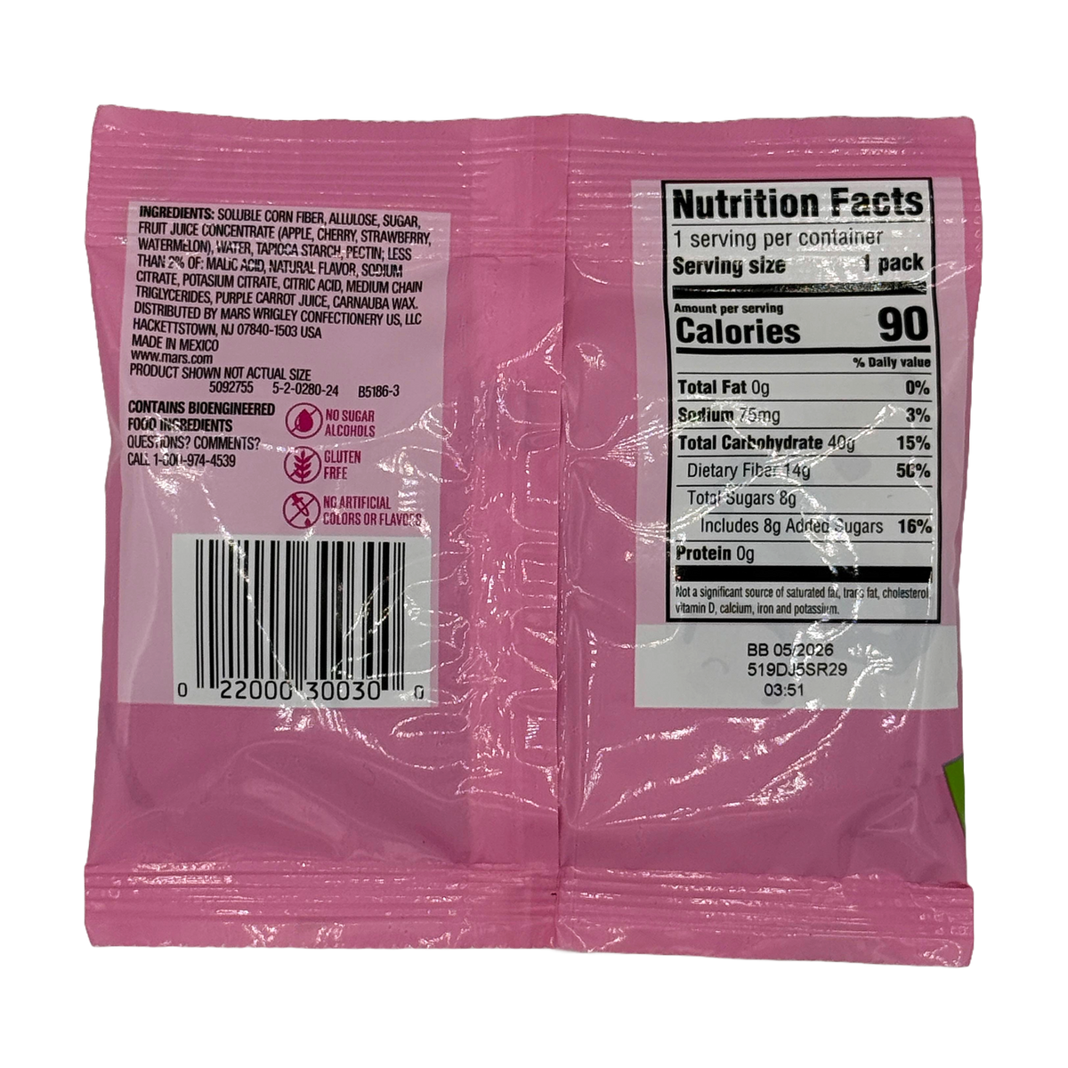 Starburst Goodies Gummies, 1.8 oz - FaveREDS