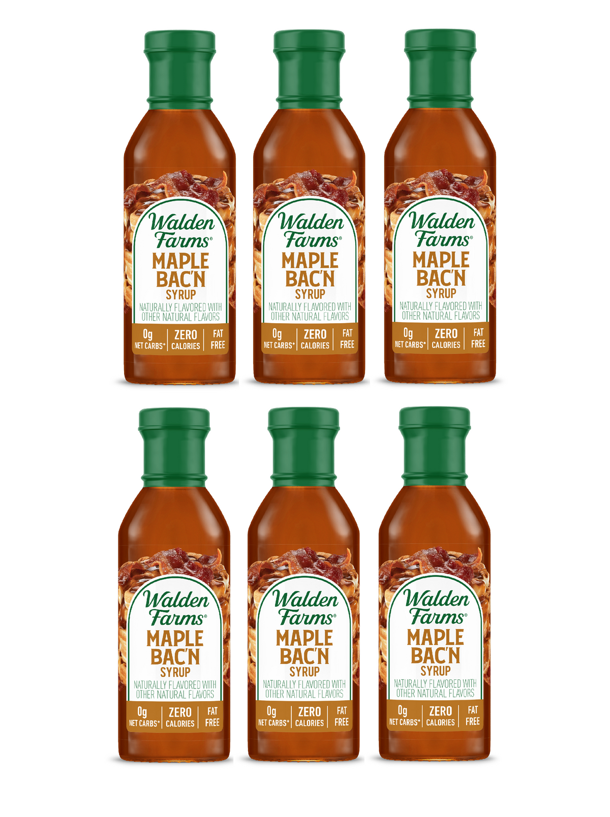 Walden Farms Syrup, 12 fl oz, Maple Bacon / case of 6.