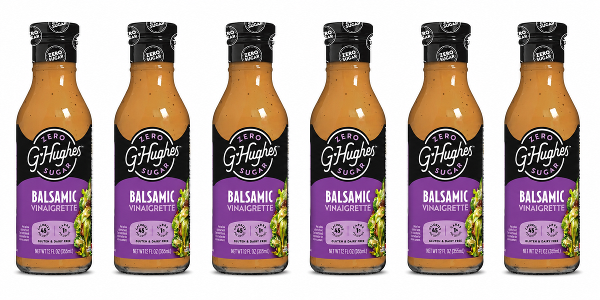 G Hughes Smokehouse Sugar Free Salad Dressing (12 fl oz) - Balsamic 6 Bottles