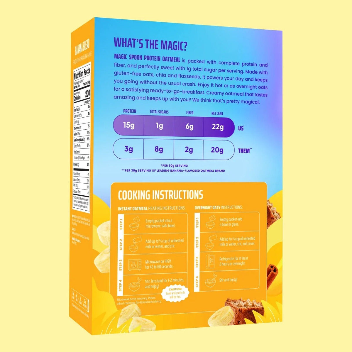 Magic Spoon Protein Oatmeal - Banana Bread