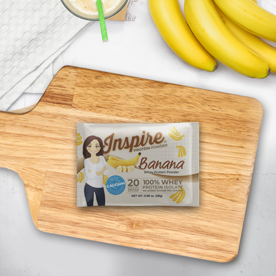 Inspire Banana Whey Protein - One Serving