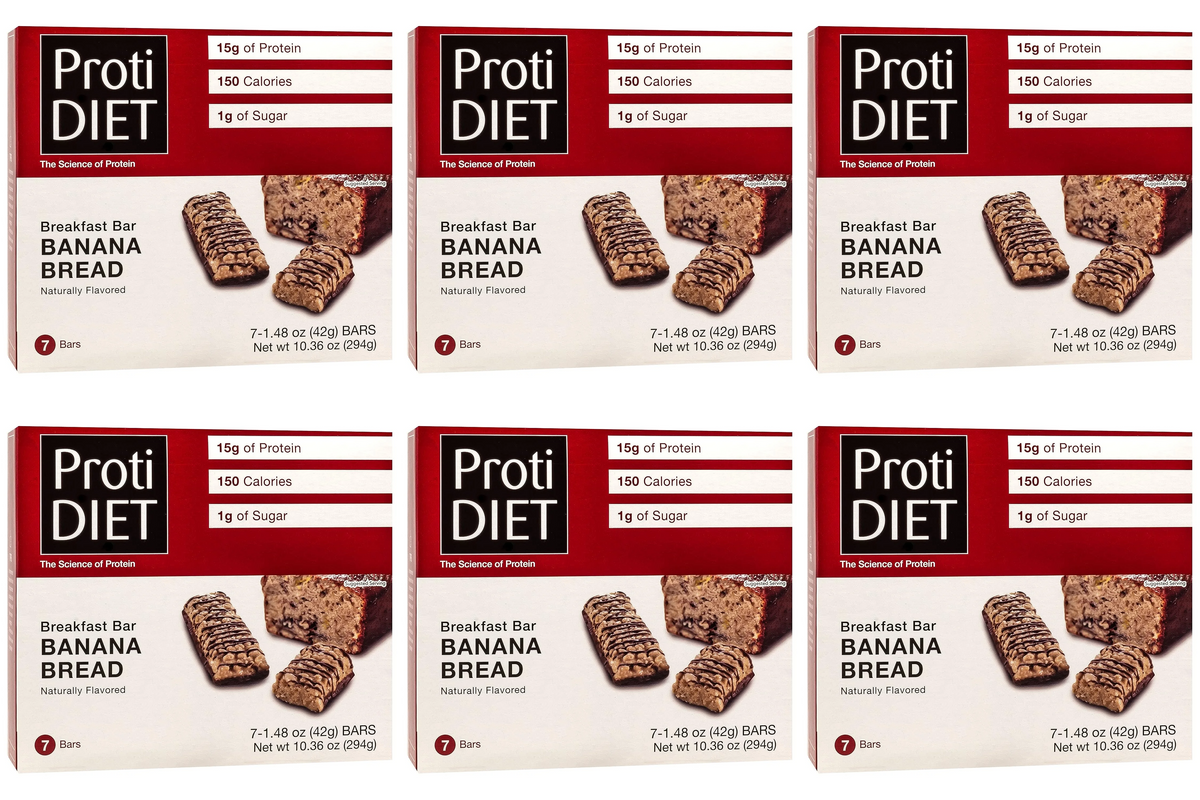 Proti Diet Breakfast Bars, Banana Bread, 7 Bars — gallery image 5